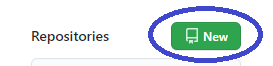 Github New Button